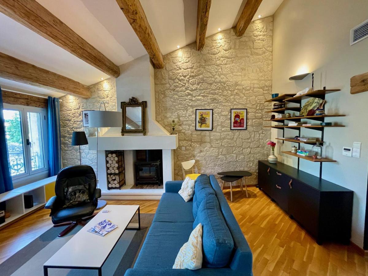 Appartamento L'Atypique - T3 Grande Terrasse, Bbq Vue Et Cheminee Avignone Esterno foto