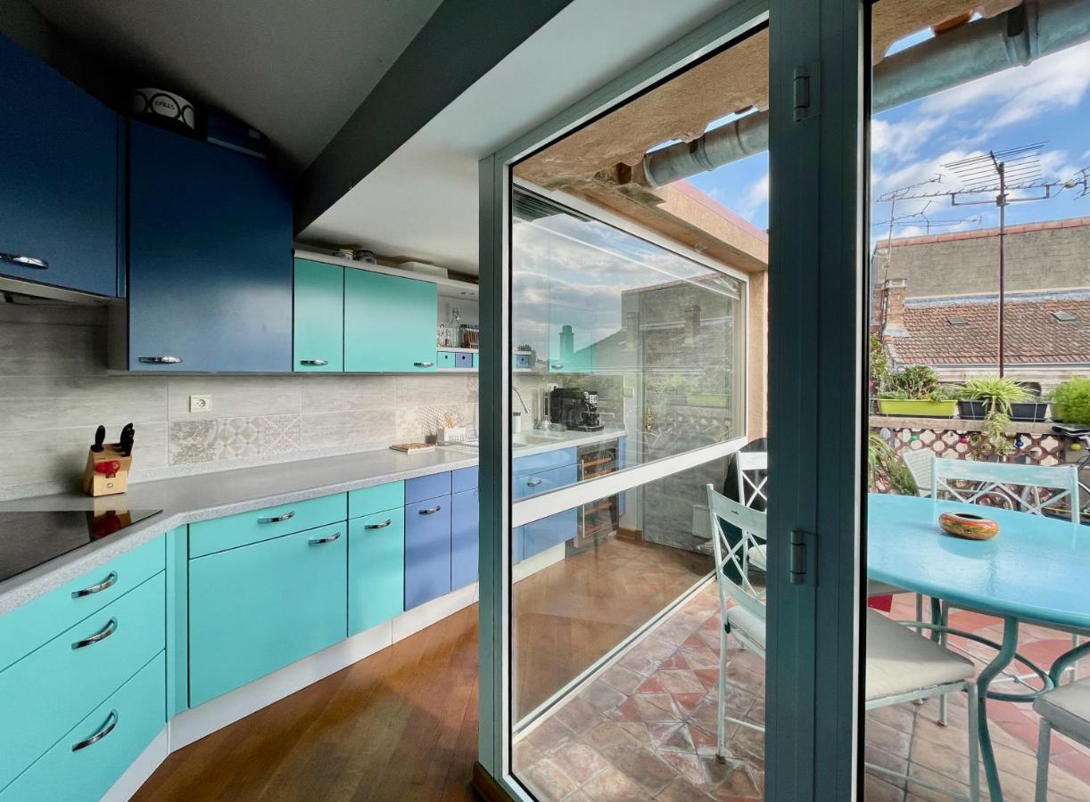 Appartamento L'Atypique - T3 Grande Terrasse, Bbq Vue Et Cheminee Avignone Esterno foto