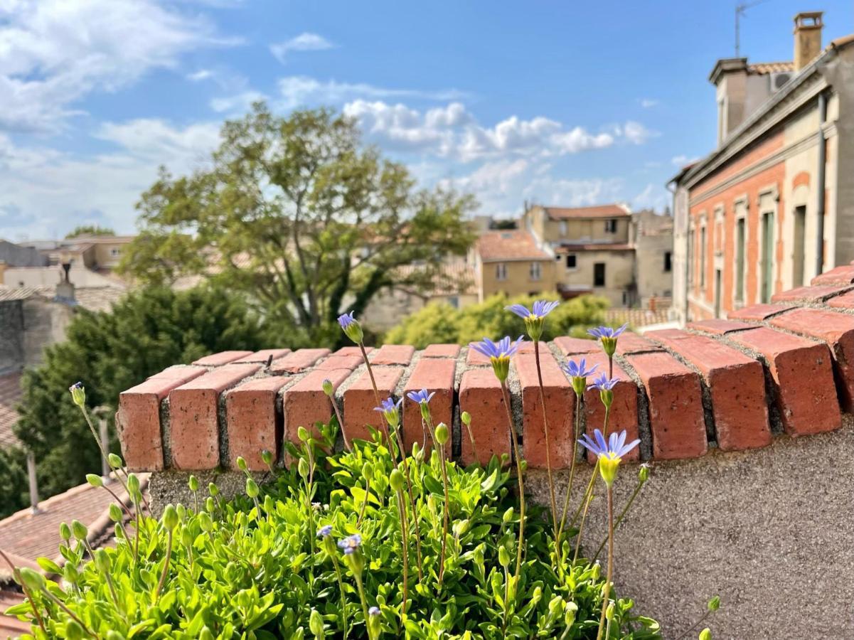 Appartamento L'Atypique - T3 Grande Terrasse, Bbq Vue Et Cheminee Avignone Esterno foto