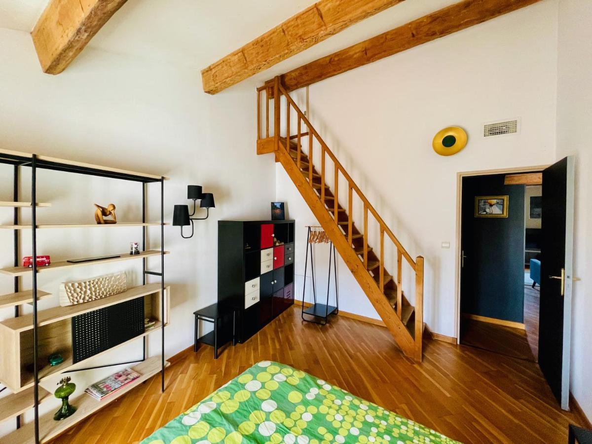 Appartamento L'Atypique - T3 Grande Terrasse, Bbq Vue Et Cheminee Avignone Esterno foto